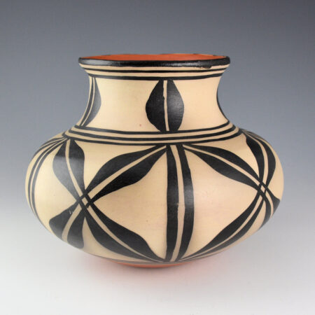 Tenorio, Robert  - Water Jar with Flower and Seed Designs (2001)