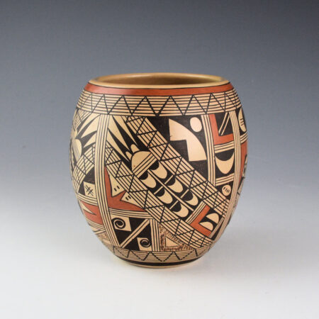 Huma, Rondina - Jar with Geometric Shard Designs (1980s)