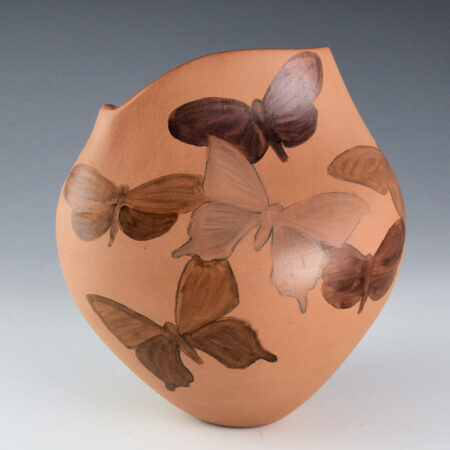 Alternative view of Folwell, Susan - "Butterflies" Asymmetric Jar