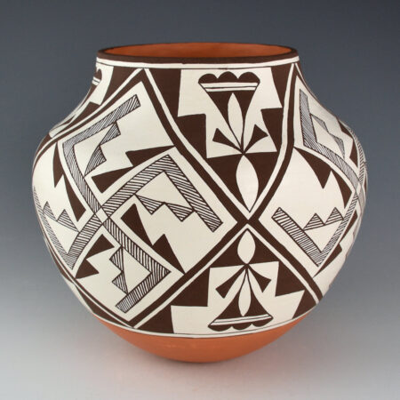 Patricio, Tobie Mae - "Spiraling Clouds" Water Jar