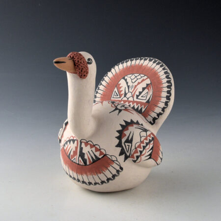 Tapia, Terry - Tesuque Clay Turkey (1980s)