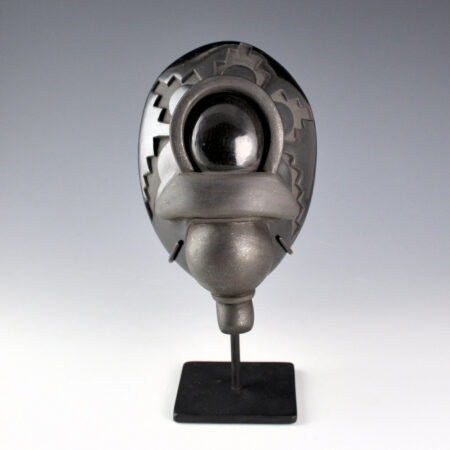 Moquino, Ty - "Warrior" Carved Clay Mask