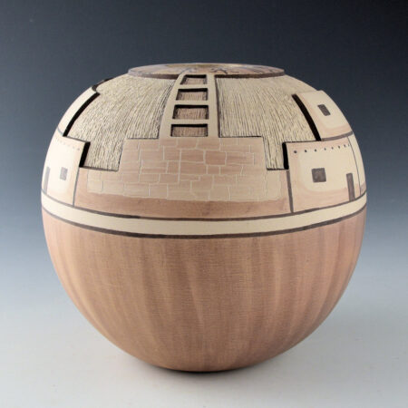 Youvella, Wallace - "Emergence to the Fourth World" Bowl (1980s)