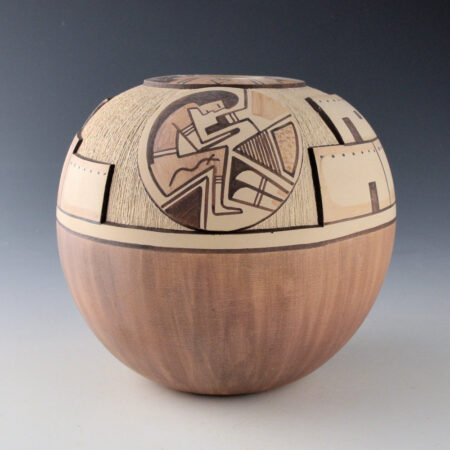 Alternative view of Youvella, Wallace - "Emergence to the Fourth World" Bowl (1980s)