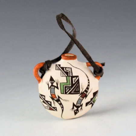 Concho, Carolyn - Small Canteen with Lizards