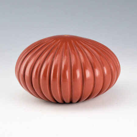 Baca David - Red 32 Rib Melon Bowl (1992)