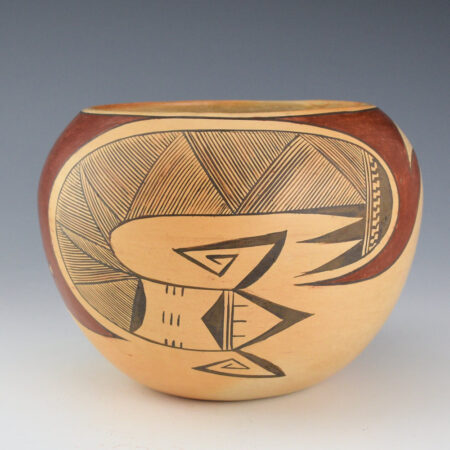 Quotskuyva, Dextra - "Birds and Dragonflies" Bowl (1970s)