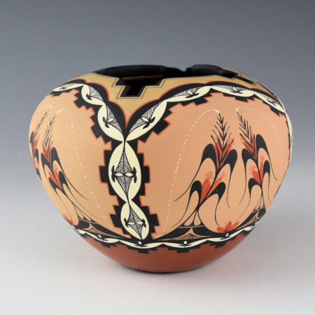 Sandia, Dory - Bowl with Corn and Rain Clouds