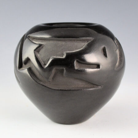 Salazar, Elaine - Bowl with Carved Avanyu
