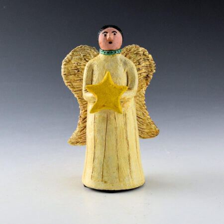 Manygoats, Elizabeth - Clay Angel with Star