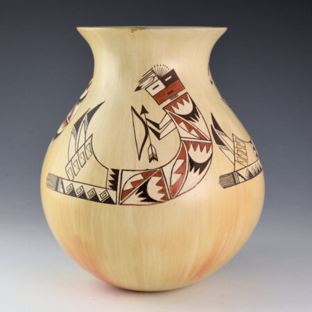 Alternative view of Sahmie, Ida -  Rainbow Yei Water Jar (1991)