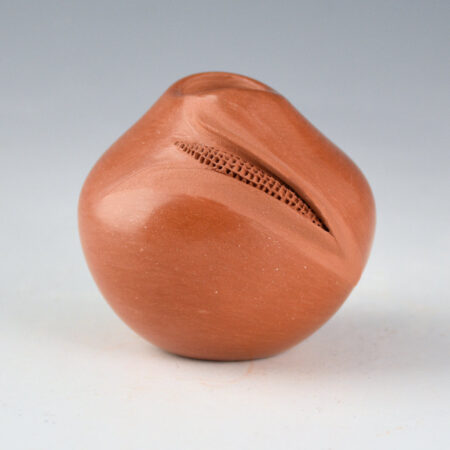 Nampeyo, Iris - Small Red Jar with Corn Design (2006)