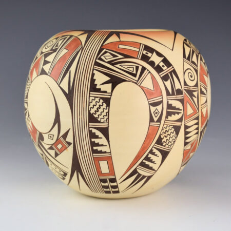 Alternative view of David, Irma - Bowl with Swirling Sikytaki Birds