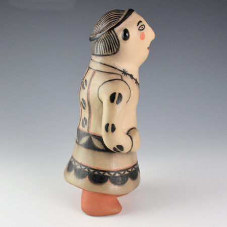 Alternative view of Lewis, Ivan - Female "Monos" Clay Figure (1990)