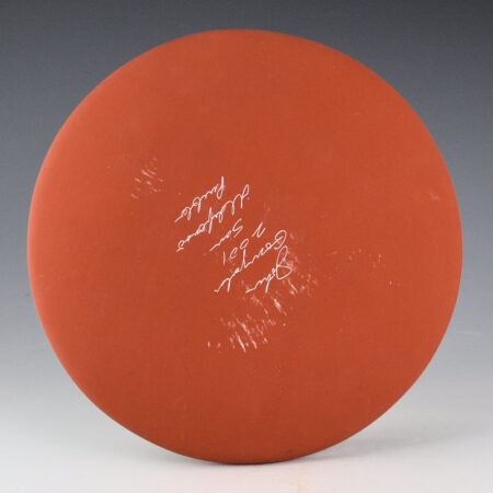 Alternative view of Gonzales, John - 7.5" Plate with Feathers and Clouds (2001)