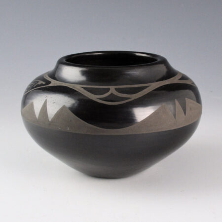 Alternative view of Gutierrez, Kathy - Black Jar with Avanyu