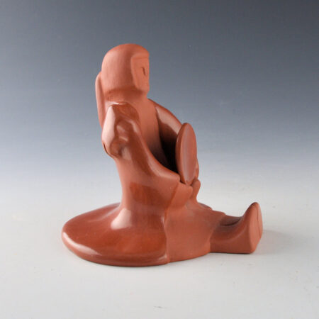 Alternative view of Askan, Linda & Diana Halsey - Storyteller with Plate (2 Pieces)