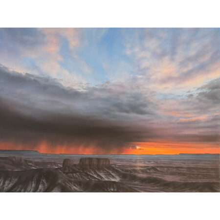 Esch, Mike - "Mill Canyon at Dusk", Oil on Linen (36" x 48")