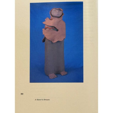 Alternative view of Naranjo-Morse, Nora - "A Sister's Dream" 31" Tall Clay Figure, Published (1990s)