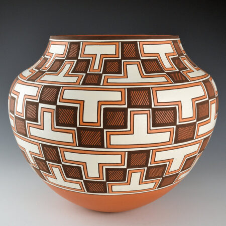 Patricio, Robert - "Doorways in Time" Interlocking Key-Hole Doorway Jar