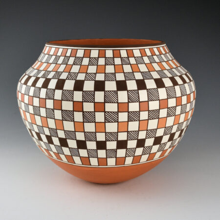 Patricio, Robert - "Pixelated" Four Color Water Jar