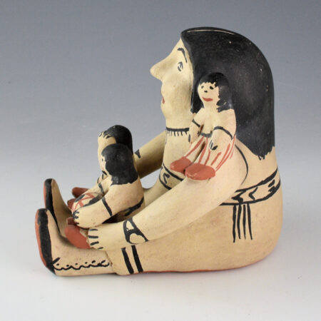 Alternative view of Ortiz, Seferina -Storyteller with 4 Kids (1970s)