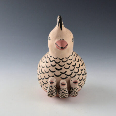 Alternative view of Ortiz, Seferina - Clay Chicken Storyteller (1970s)