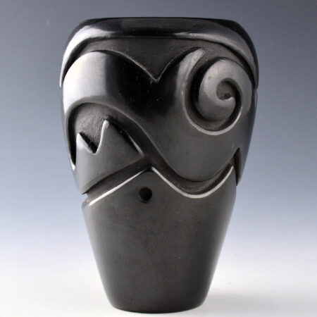 Alternative view of Chavarria, Stella  - Jar with Flowing Clouds and Mountains