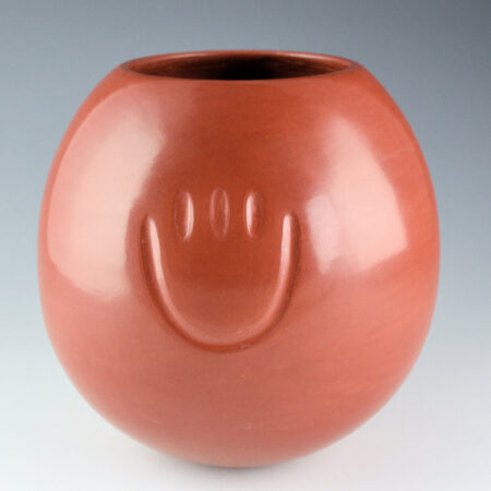 Garcia, Tina - Red Storage Jar with Three Bear Paws (1991)