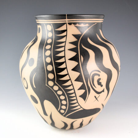 Alternative view of Ortiz, Virgil - 11" Tall "Face and Shoe" Jar (2005)