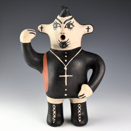 Alternative view of Ortiz, Virgil - "Riverman - May 3rd" Clay Figure (1998)