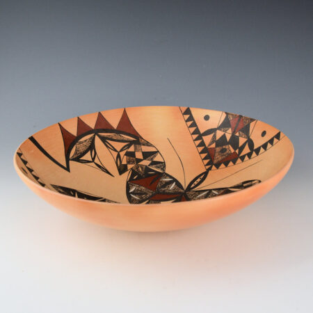 Alternative view of Lucas, Yvonne - 11" Wide Plate with Butterfly (1990s)