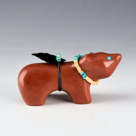 Naranjo, Jarren -Red Clay Bear with Arrowhead