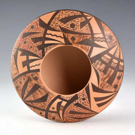 Alternative view of Lucas, Steve - "Reeds, Water, and Hidden Fish" Bowl