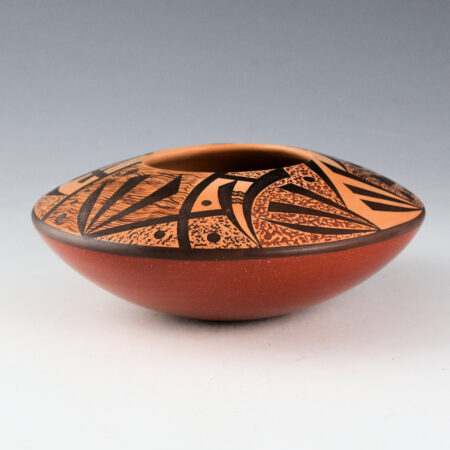 Lucas, Steve - "Reeds, Water, and Hidden Fish" Bowl