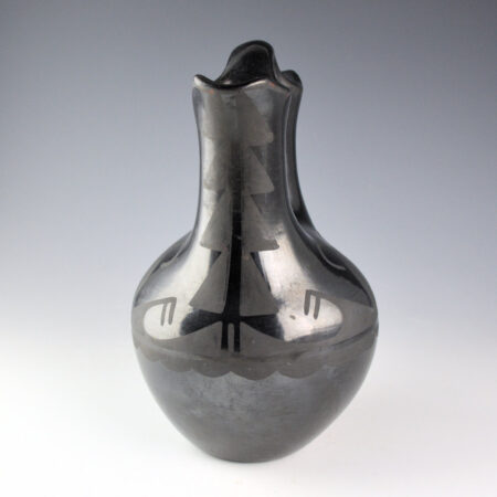 Alternative view of Martinez, Anna - 9" Tall Wedding Vase with Seed Design (1920s)