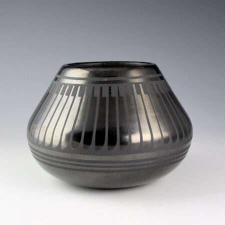 Blue Corn - Jar with 54 Feathers (1970s)