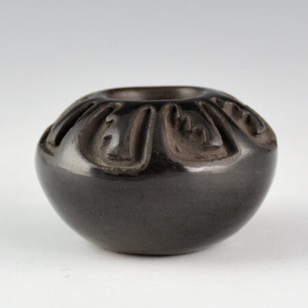 Velarde, Carol - Small Bowl with Carved Feathers