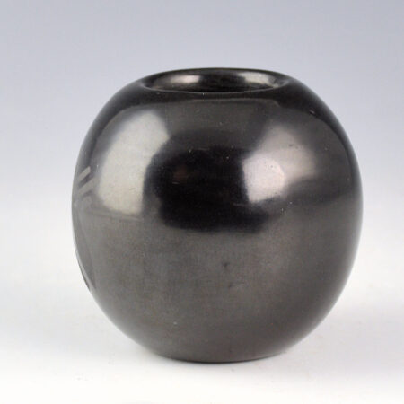 Alternative view of Gonzales, Cavan  - Black Bowl with Raincloud Design (1982)