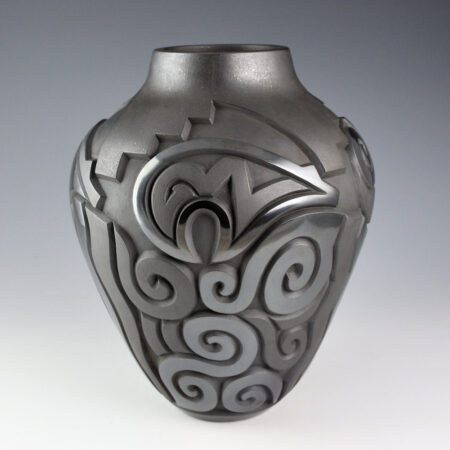 Begay, Daniel - "Follow Your Heart-Line" 9.5" Tall Jar