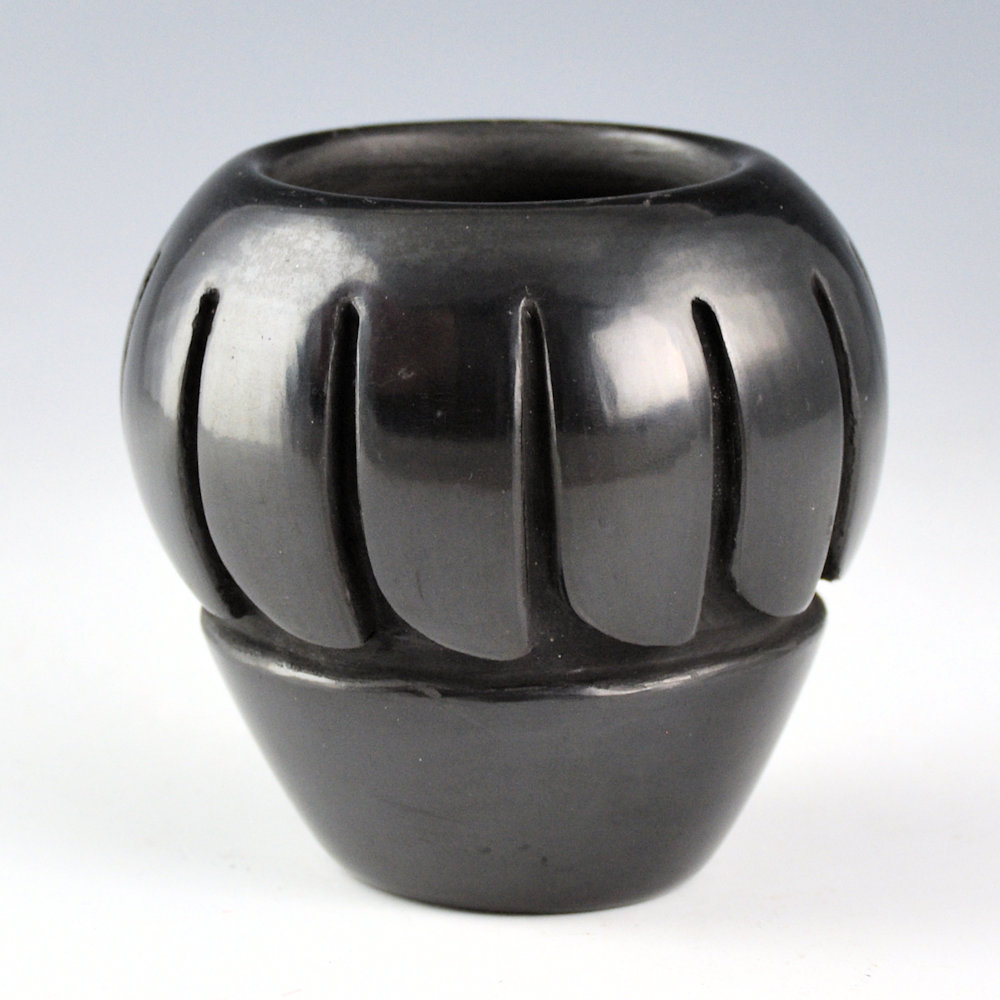 Chavarria, Denise - Jar with Carved Feathers - Image 2