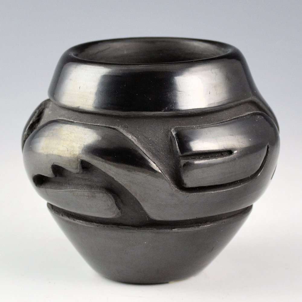 Chavarria, Denise - Jar with Carved Cloud and Rain Designs - Image 2