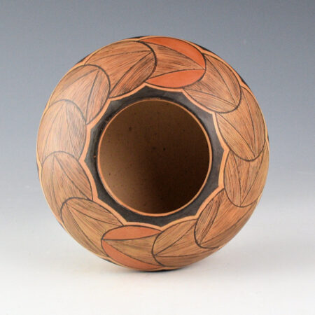 Alternative view of Quotskuyva, Dextra - "Solar Eclipse" Bowl (1980s)