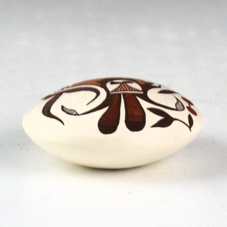 Alternative view of Lewis-Garcia, Diane - Polychrome Seedpot with Acoma Bird