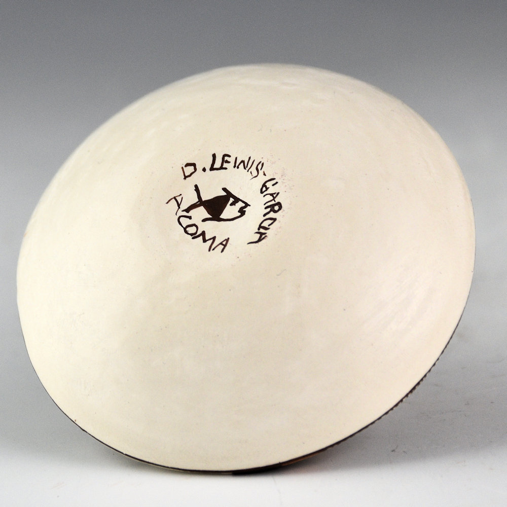 Lewis-Garcia, Diane - Polychrome Seedpot with Roadrunner and Turtle - Image 3