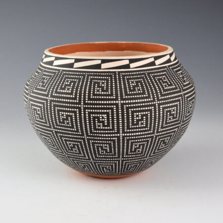 Alternative view of Antonio, Frederica - Jar with Interlocking Cloud Designs