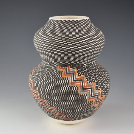 Alternative view of Antonio, Frederica - "Four Seasons" Double Lobe Jar