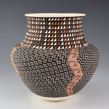 Alternative view of Antonio, Frederica - "Reverse Direction" Five Color Water Jar