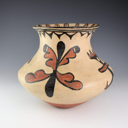 Alternative view of Sanchez, Ignacia - Polychrome Water Jar (ca 1910)