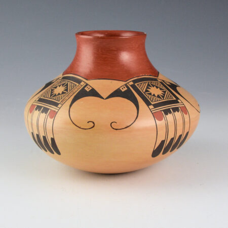 Alternative view of Nampeyo, James Garcia - Jar with Eagle Tail Design (1980s)